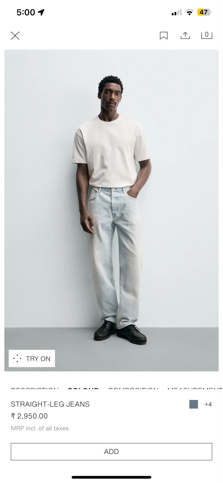 Zara jeans