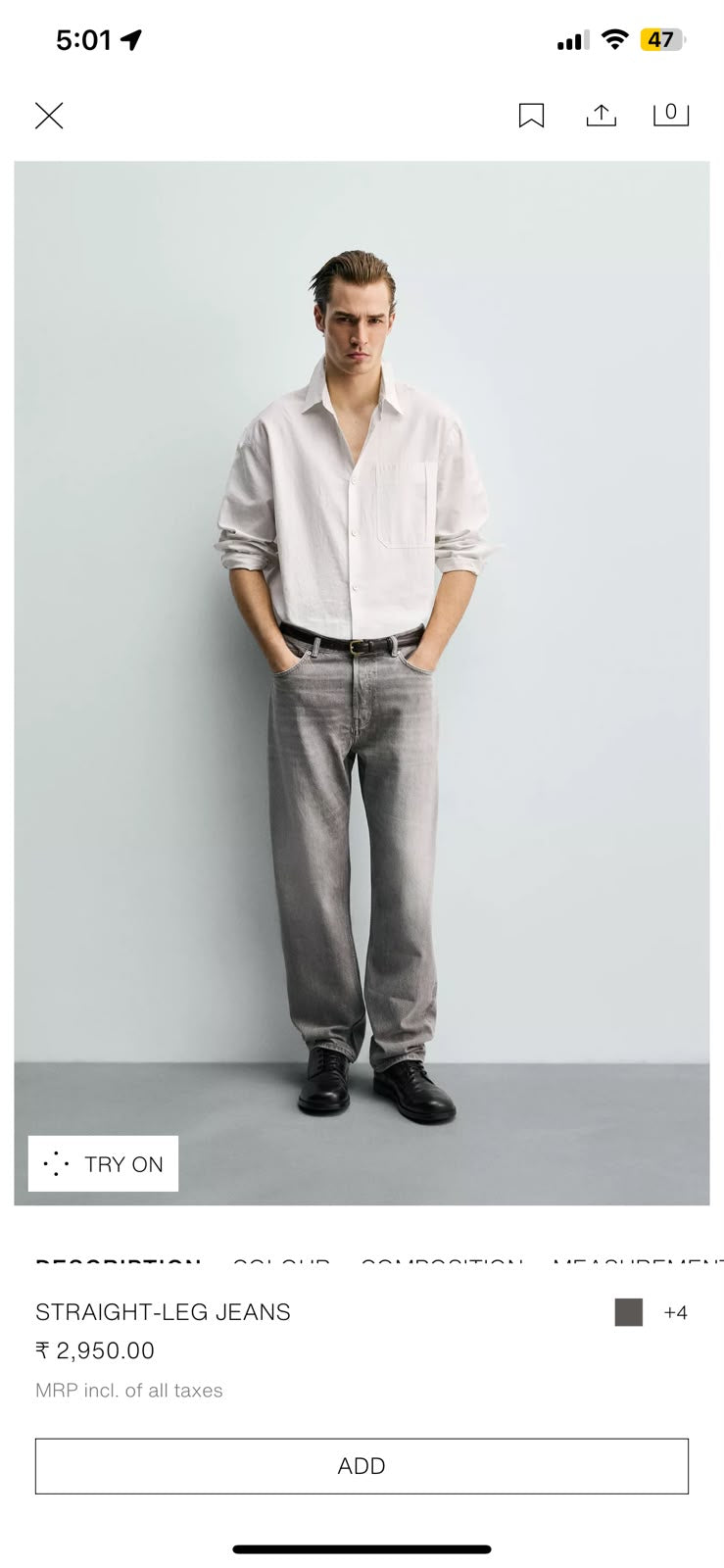 Zara jeans