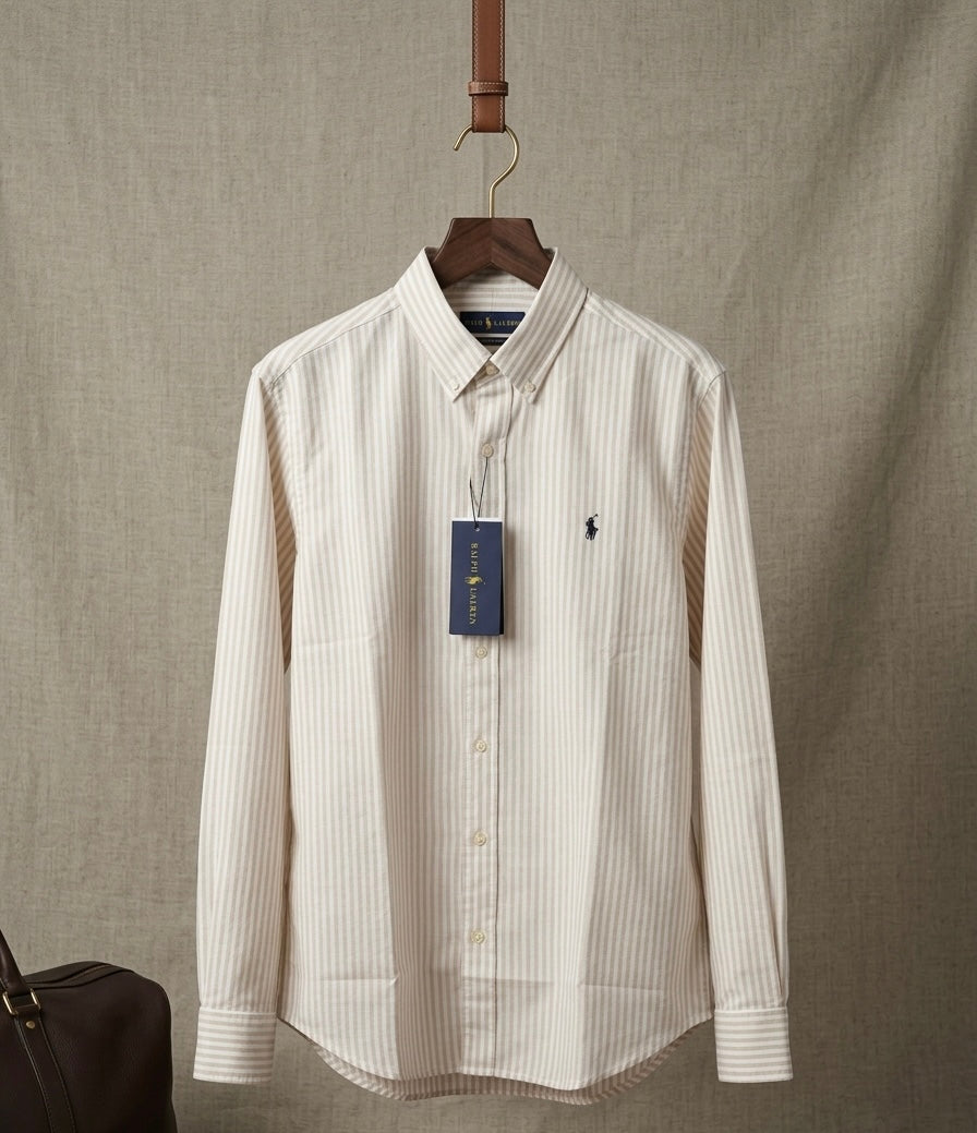 RL POLO SHIRT (YELLOW STRIPES)